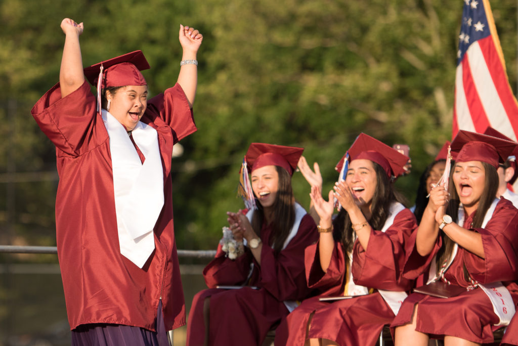 Bayonne High School holds it's graduation ceremony for the Class of 2016 at the Don Ahern Veterans Stadium on Friday, June 24. Reena Rose Sibayan | The Jersey Journal