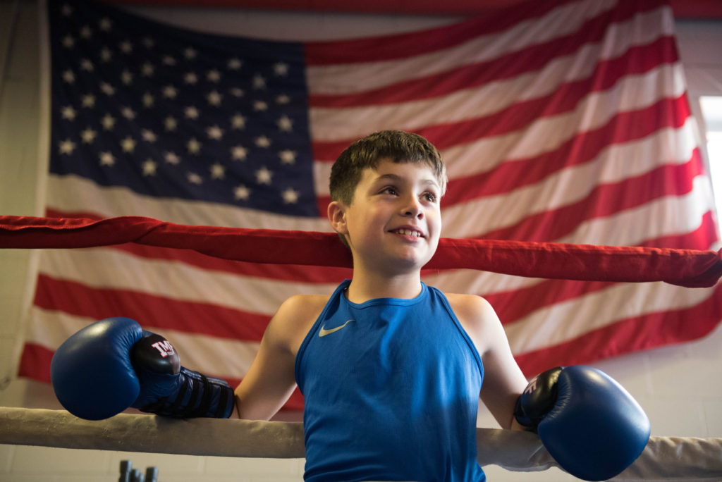 Ethan Montenegro, 9, of Jersey City, a boxer with the Jersey City Recreation's Boxing Program at Franklin L. Williams Middle School, recently came in second at the Junior Olympic Nationals in Dallas, Texas. Reena Rose Sibayan | The Jersey Journal